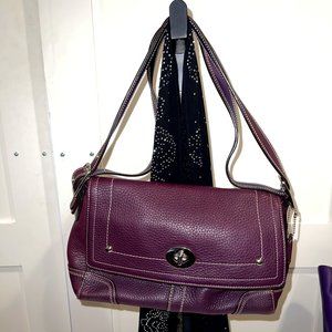 HAMILTON LEATHER TURNLOCK BAG (COACH F33806) /$278